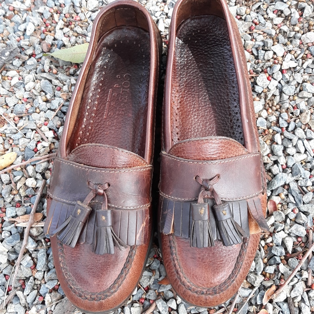 Cole Haan Tassel Loafer Slip On Moccasin - Picture 2 of 6